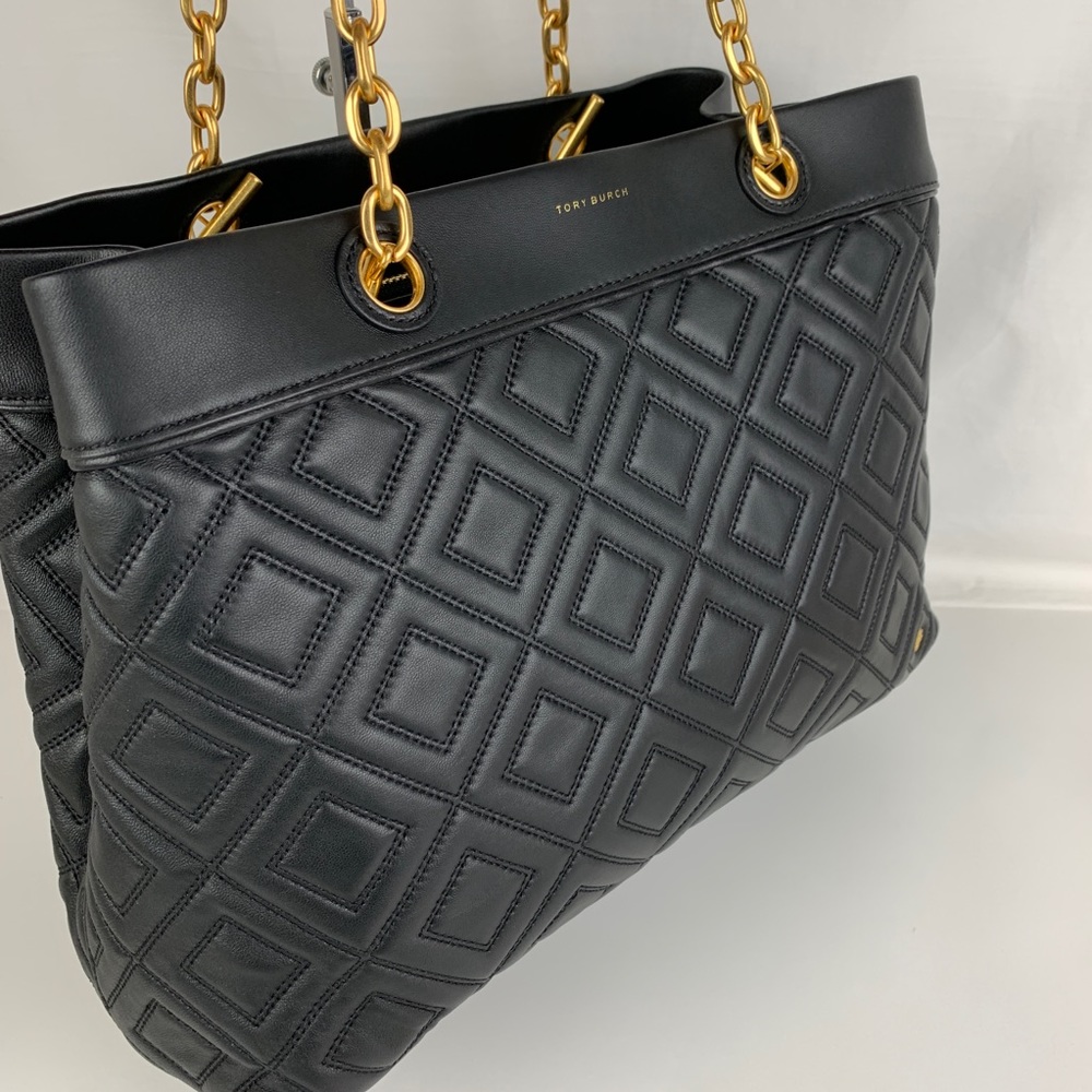 New Tory Burch Fleming Triple Compartment Tote - Picture 2 of 8